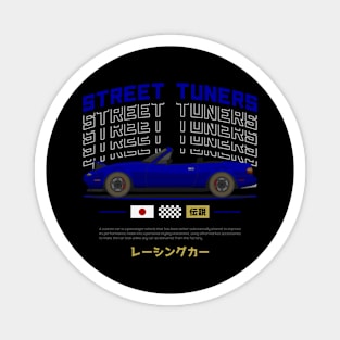 Tuner Blue NA Miata Roadster JDM Magnet